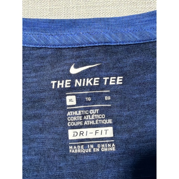 Nike Milwaukee Brewers Dri-FIT Womens Blue Baseball Graphic T-Shirt XL - Picture 4 of 5